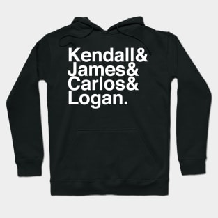 Big Time Rush Helvetica List Hoodie